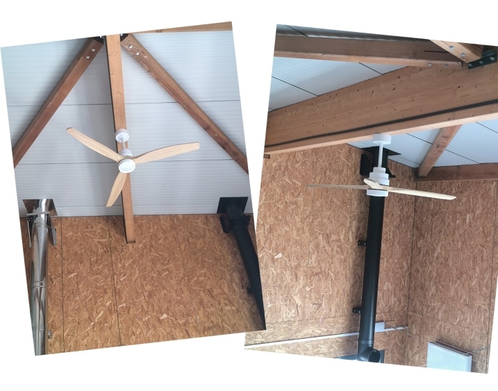 Ventilateur de plafond CREATE dans notre Showroom de Carbonne (31)